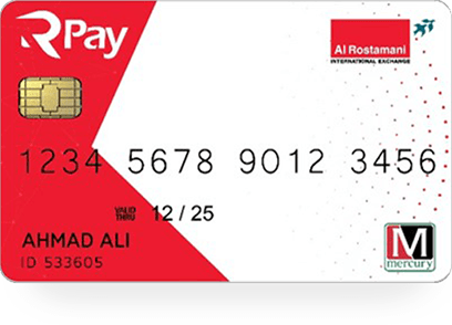 Mercury tarjeta de crédito United Arab Emirates